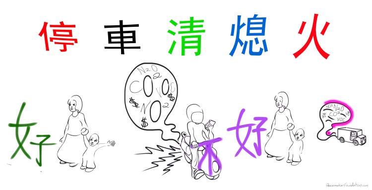 停車請熄火好不好