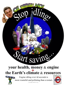 Stop Idling Start Saving UK 4 Bus