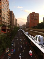 Fuxing South Rd as a Green Lane + Ultra pod Cars